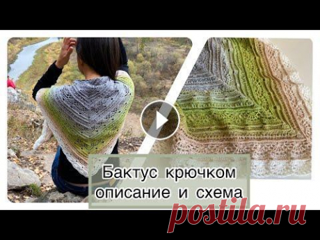 Бактус крючком / описание / схема Бактус крючком / описание / схема...
