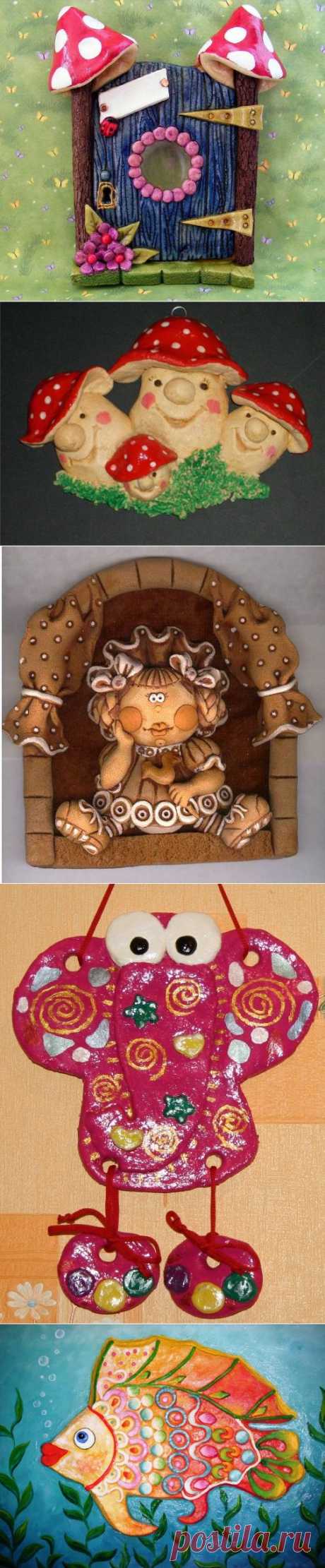 поделки из солёного теста