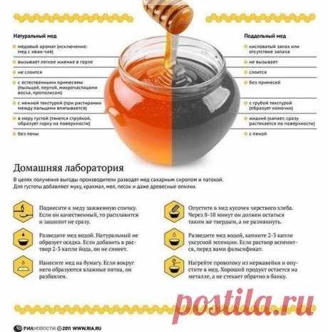 Медовые секреты - как отличить натуральный мед от разведенного?