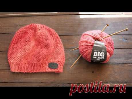 Легендарная шапка «Candy» спицами 🍬«Candy» hat  knitting pattern