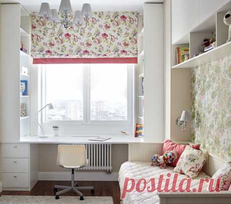 Идеи организации рабочего места у окна для экономии пространства — DIYIdeas