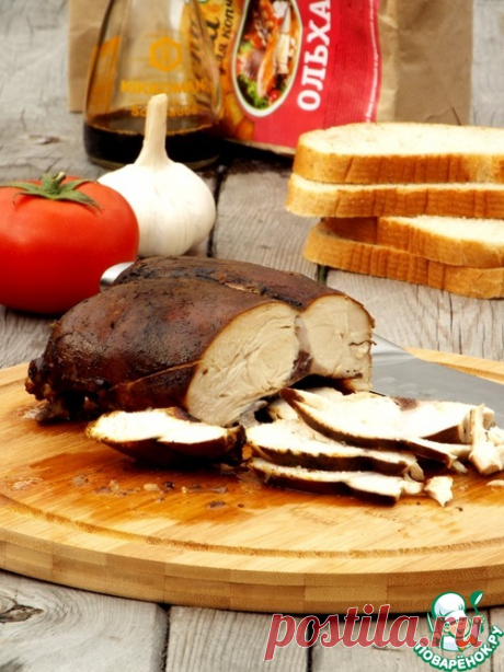 Куриная грудка горячего копчения - кулинарный рецепт