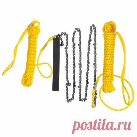 Saw Chain with 9M Soft Rope Hand Zipper Saw Blade High-altitude Building Branche - US$25.99