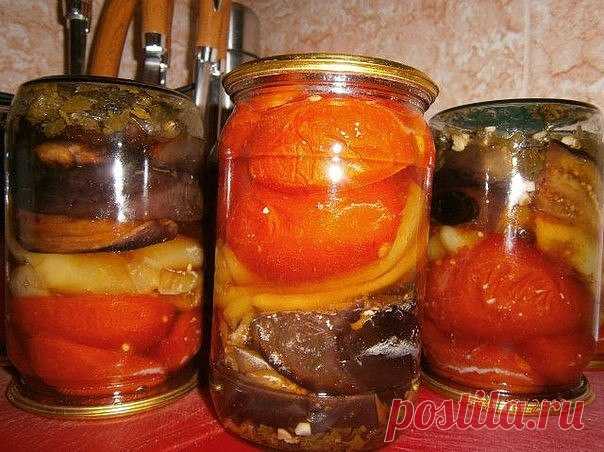 Овощная закуска на зиму. Целую баночку я съедаю сама! - Счастливый формат