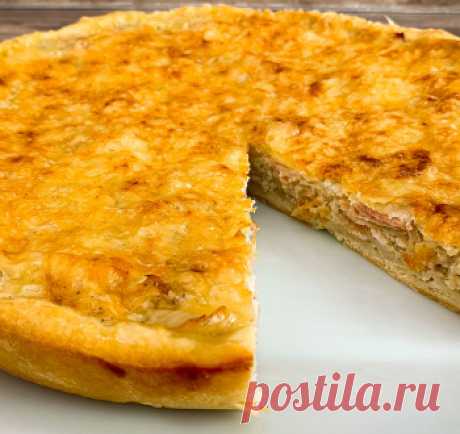 Осенний пирог с луком (Вы не представляете как это вкусно) Простой луковый пирог / Пироги и пирожки / TVCook: пошаговые рецепты с фото