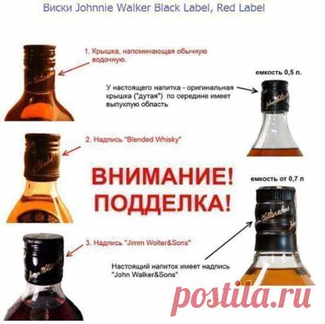 Как отличить настоящий напиток от подделки | Страна Полезных Советов