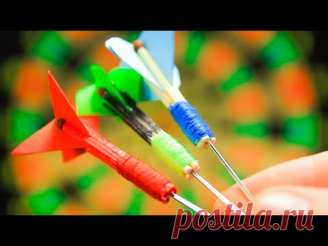 Как сделать ДАРТС. ДРОТИКИ для дартса своими руками - YouTube