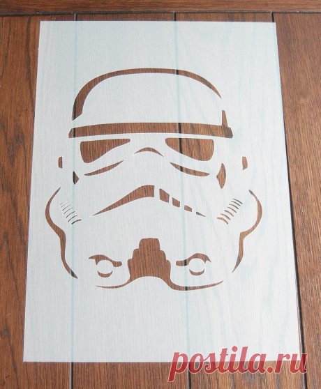 Stormtrooper Stencil Mask Reusable PP Sheet for Arts & Crafts | Etsy