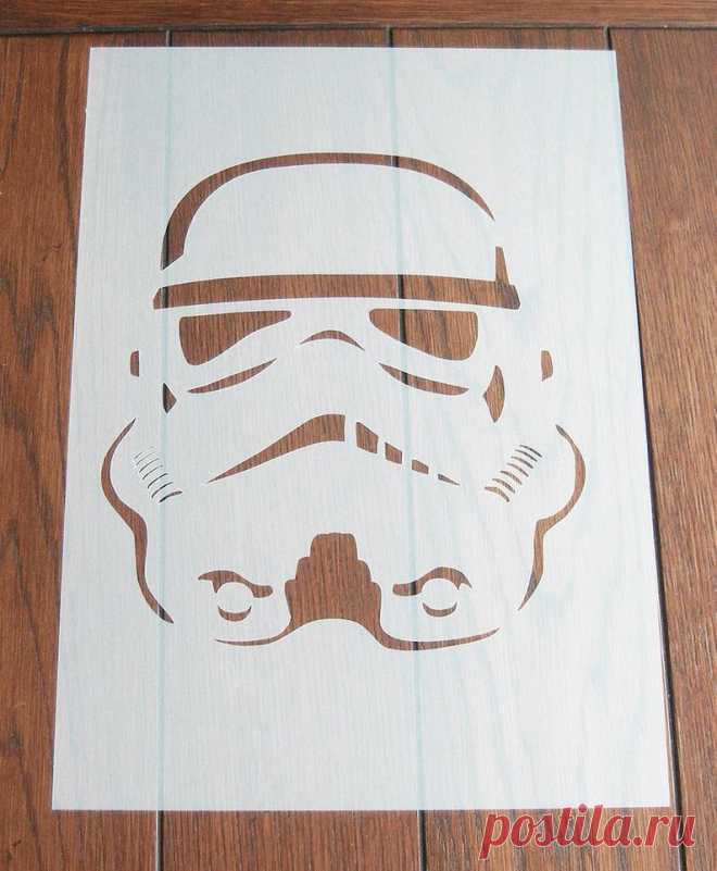 A3 Stormtrooper Stencil Mask Reusable PP Sheet for Arts & | Etsy