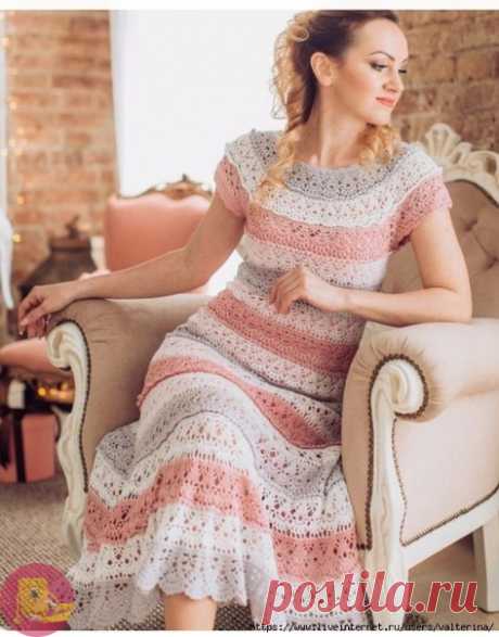 Шедевральное платье узором лилии — Сделай сам, идеи для творчества - DIY Ideas
