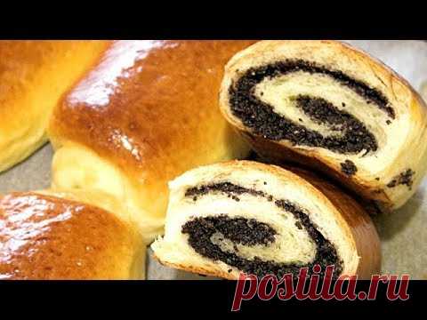 Александрийское тесто. РУЛЕТИКИ С МАКОМ. /Rolls with poppy seeds