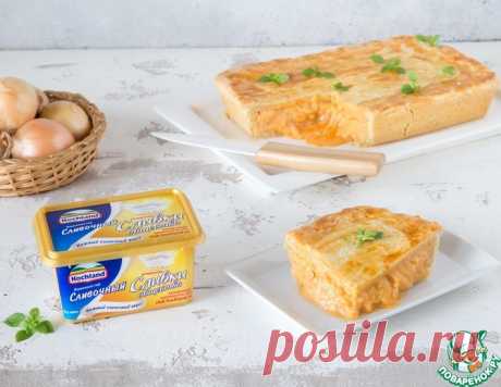 Луково-сырный пирог – кулинарный рецепт