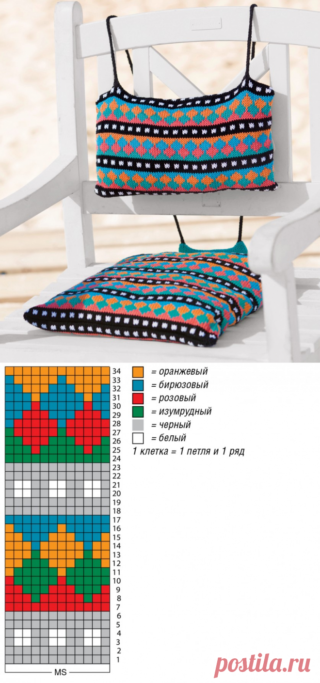 Вязаная подушка и мягкая спинка для кресла | Рукоделие