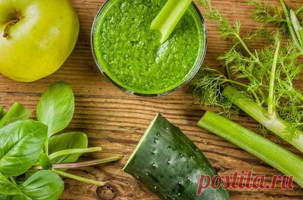 Детокс: 10 зеленых смузи для очищения организма - KitchenMag.ru