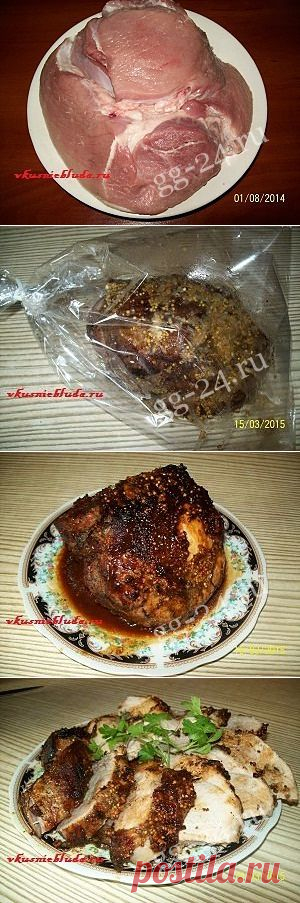 Домашняя буженина - это вкусно.  | GG-24