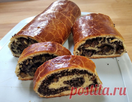 МАКОВО-ОРЕХОВЫЙ РУЛЕТ Бейгли (Beigli) | Светлана Печенкина | Яндекс Дзен