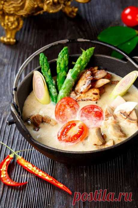 Тайский суп том кха | Andy Chef (Энди Шеф) — блог о еде и путешествиях, пошаговые рецепты, интернет-магазин для кондитеров |