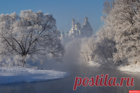 Фото: Морозное утро. Пейзажный фотограф Александр Медведев. Пейзаж - Фотосайт Расфокус.ру