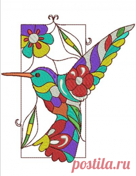 Stained Glass Windows | Machine Embroidery Designs By Sew Swell