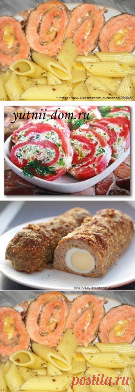 ОЧЕНЬ ВКУСНЫЕ РУЛЕТЫ ИЗ РЫБЫ.