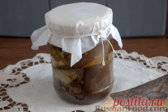 Рецепт: Баклажаны, запеченные в мультиварке (на зиму) на RussianFood.com