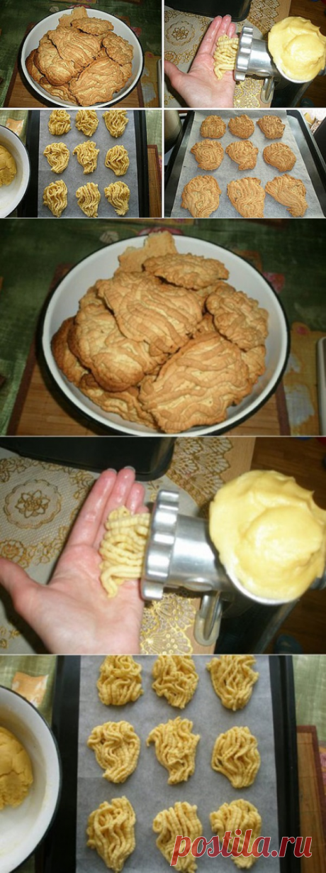 Готовим вкусно » Архив сайта Печенье на мясорубке готовится Быстро, дёшево, легко и самое главное — вкусно!
