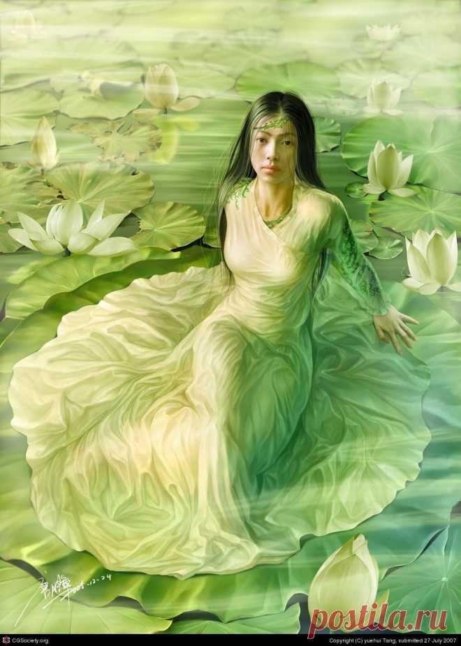 Tang Yuehui - китайский художник - 21 фото. Фотографии Евгения Баглик.