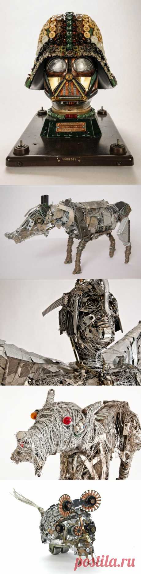 Невероятные механические скульптуры Габриэля Дишо | Хвастунишка