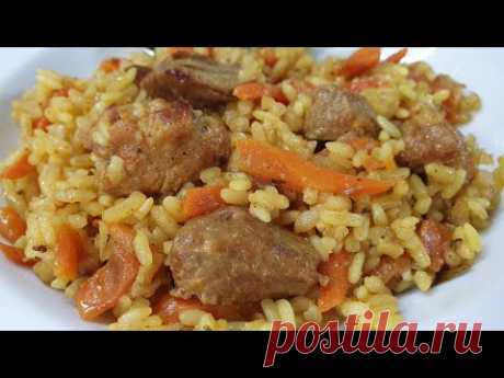 Настоящий вкусный плов со свининой
