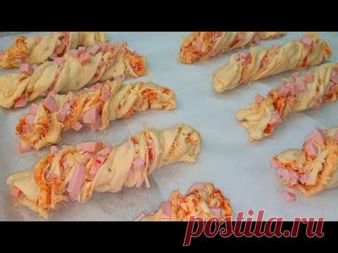 Как же ЭТО ВКУСНО, ПРИГОТОВЬТЕ! Мини-пиццы, булочки с начинками, УНИВЕРСАЛЬНОЕ ТЕСТО!