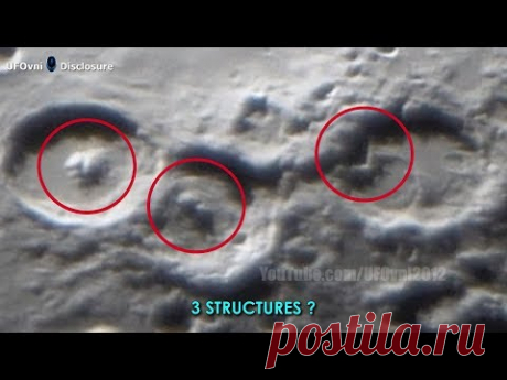 Инопланетяне строят лунную базу, телескоп - YouTube