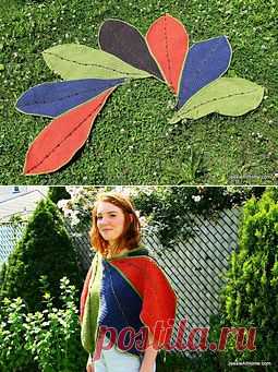 Ravelry: листопад Wrap ~ CGOA победитель конкурса дизайна шаблона Джесси Rayot