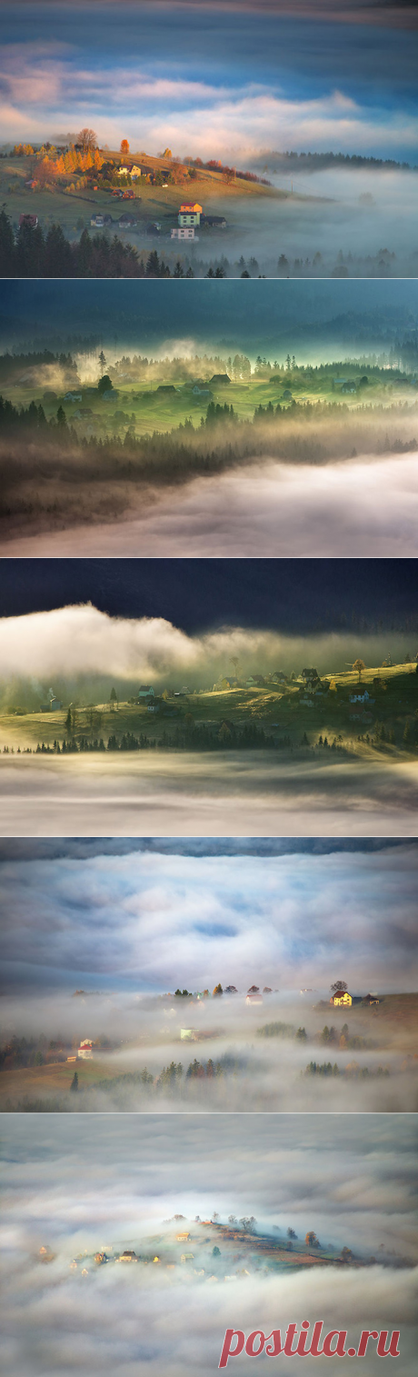 «В объятиях тумана». Удивительные пейзажи со всего мира