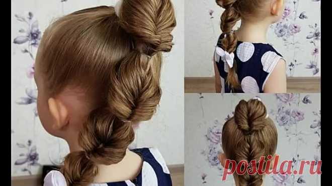 10 отличных причесок для маленьких принцесс!