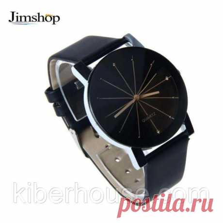 Freeshipping 2016 Моды для Мужчин Кожаный Ремешок Часы Аналоговый Кварцевые Часы Наручные Часы Relojes Masculino Relojes Mujer Дешевые Часы: продажа, цена в Москве. часы наручные и карманные от "интернет-магазин "Кибер Хаус"" - 287184750