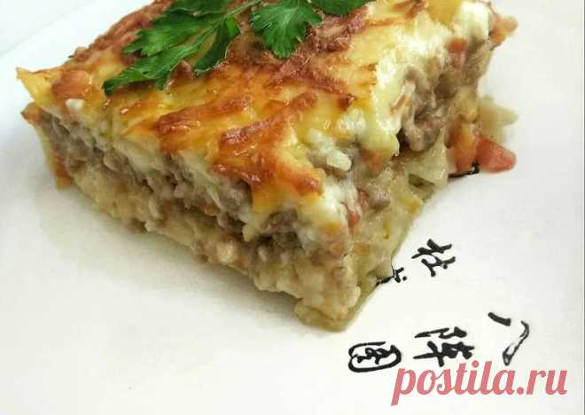 (2) Запеканка с фаршем, макаронами, сыром и овощами (лазанья) - пошаговый рецепт с фото. Автор рецепта kress_natali . - Cookpad