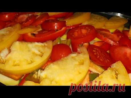 Хит СЕЗОНА // без ЖАРКИ и ВОЗНИ // Вкуснейший ужин на столе ...Овощи в духовке