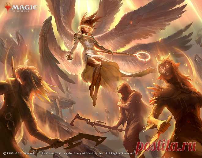 ArtStation - MTG: Ангел Единства