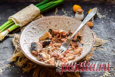 Рыбный салат с крекером — изумительный вкус