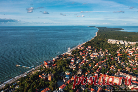 Зеленоградск - город-курорт на берегу Балтийского моря