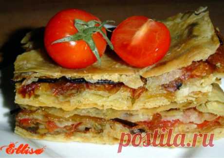 Пирог из лаваша с грибами и сыром рецепт с фото пошагово - 1000.menu