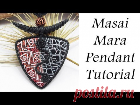 Polymer Clay Project: Masai Mara Pendant Tutorial