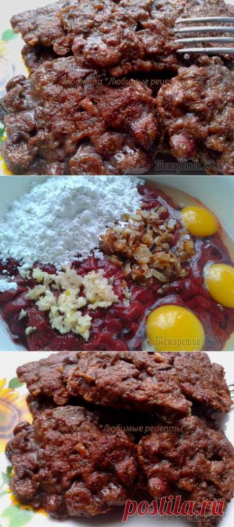 Вкуснейшие рубленые печёночные котлеты