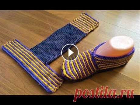 ПРОСТЫЕ ТАПОЧКИ-СЛЕДКИ ДЛЯ МУЖЧИН//МК//DIY Здравствуйте! Меня зовут Вика! На моём канале мы будем шить, вязать, и делать, много- много разных красивых и полезных вещей своими руками.Я самоучка ...