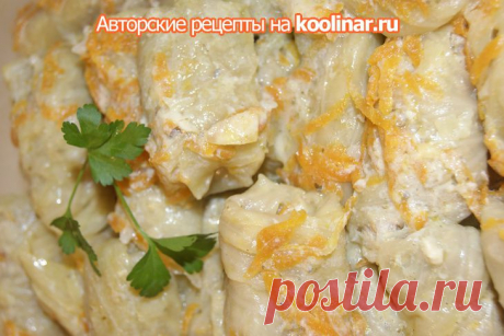 Голубцы по-гречески (Λαχανοδολμαδεσ). Кулинар.ру – более 100 000 рецептов с фотографиями. Форум.