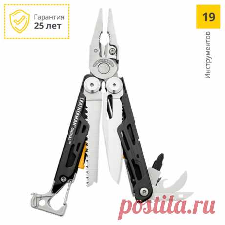 LEATHERMAN SIGNAL с нейлоновым чехлом. Купить мультитул на официальном сайте LEATHERMAN в России.