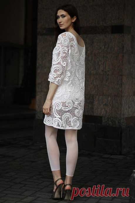 Irish crochet dress only to order for photo shoot Royal dress | Etsy