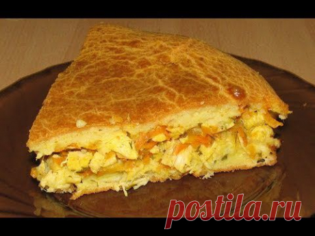 КУРИНЫЙ ЗАЛИВНОЙ ПИРОГ