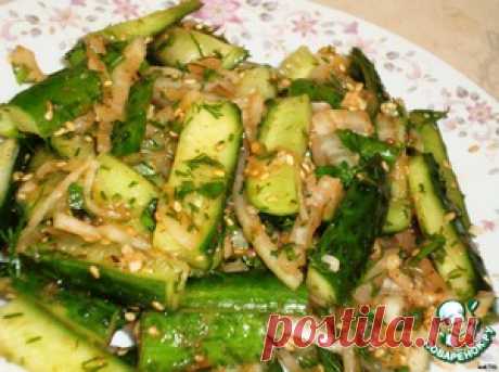 Острые огурцы по-корейски - кулинарный рецепт