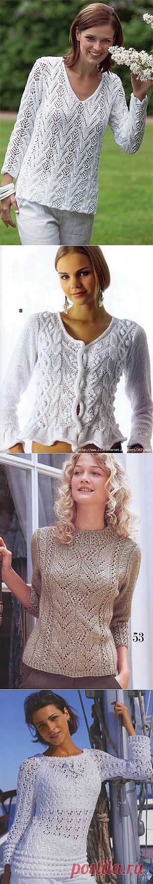 Ажурное вязание..